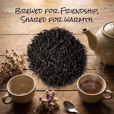 Black & White Tea, Non GMO, 2 oz. Jar