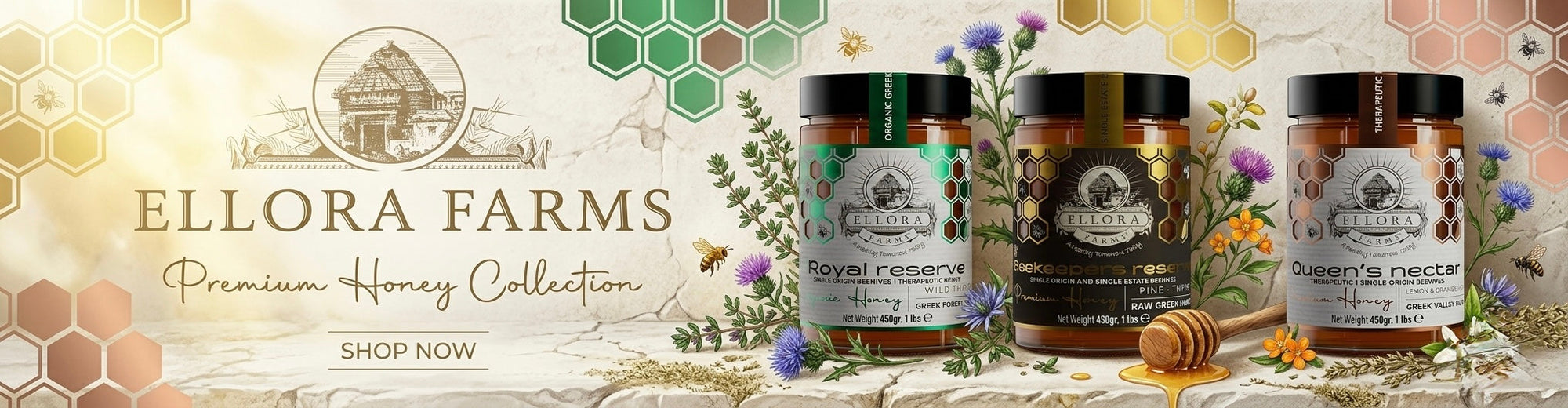 Greek Raw Honey