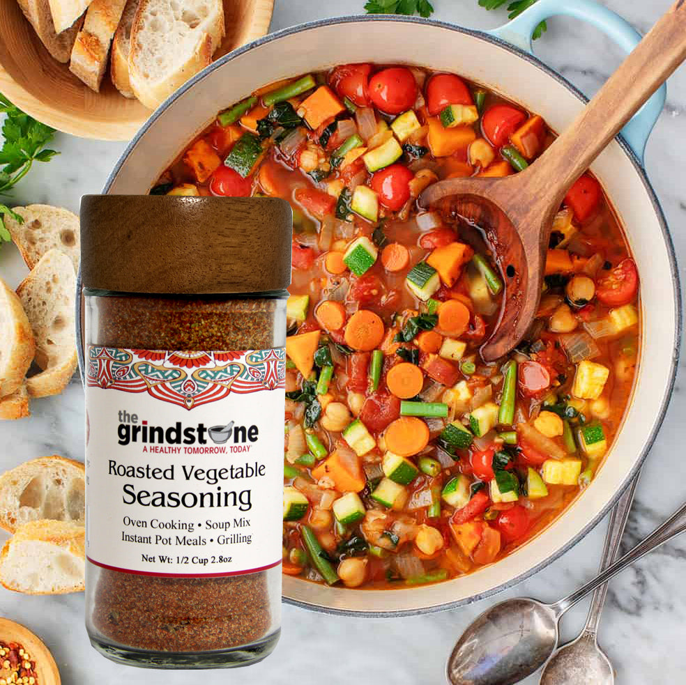 Combo Pack, Honey Chipotle Rub & Roasted Vegetable Seasoning, Perfect for Chicken, Pork, Vegetables, BBQ, Stir-Fries, Glass Bottle, Pack of 2