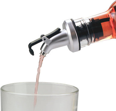 Ellora Farms, Venus Chef Pourer 4 Pk, BPA Free, Designed for Oil, Vinegar, or Dressings, Fits 16 oz bottles