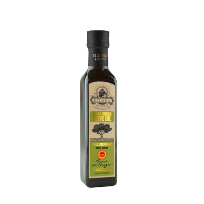 Ellora Farms, Certified Single Estate PDO Extra Virgin Olive Oil, Cold Pressed, Kosher & Traceable, Crete, Greece, 8.45 oz bottle