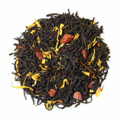 Ceylon Treasure Tea, Loose Leaf Ceylon Black Tea Natural Fruits and Exotic Flavors, Resealable Pouch, 3.5 oz.