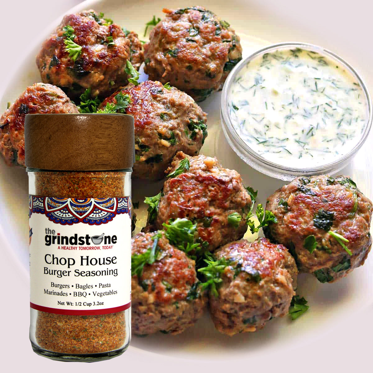 Combo Pack, Salt-Free Chophouse Burger and Austin Steakhouse Rub, Perfect for Burgers, Pasta, Pizza, Steaks, Grilled Meats, 1/2 cup Glass Bottle, Pack of 2