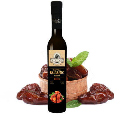 Ellora Farms, Pomegranate and Date Syrup Infused Balsamic Vinegar, Combo Pack, Greece, 8.5 oz. Each