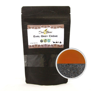 Tea2Brew Earl Grey Creme, Black Loose-Leaf tea, 100g