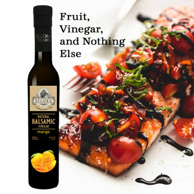 Ellora Farms, Mango Infused Thick Balsamic Vinegar, Product of Crete, Greece, 8.5 oz