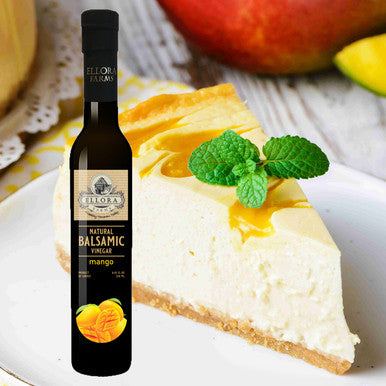 Ellora Farms, Mango Infused Thick Balsamic Vinegar, Product of Crete, Greece, 8.5 oz