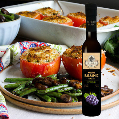 Ellora Farms, Raspberry Infused and Natural Plain Balsamic Vinegar, Combo Pack, Greece, 8.5 oz. Each