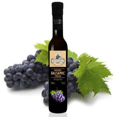 Ellora Farms, Plain Natural and Orange Infused Balsamic Vinegar, Combo Pack, Greece, 8.5 oz. Each