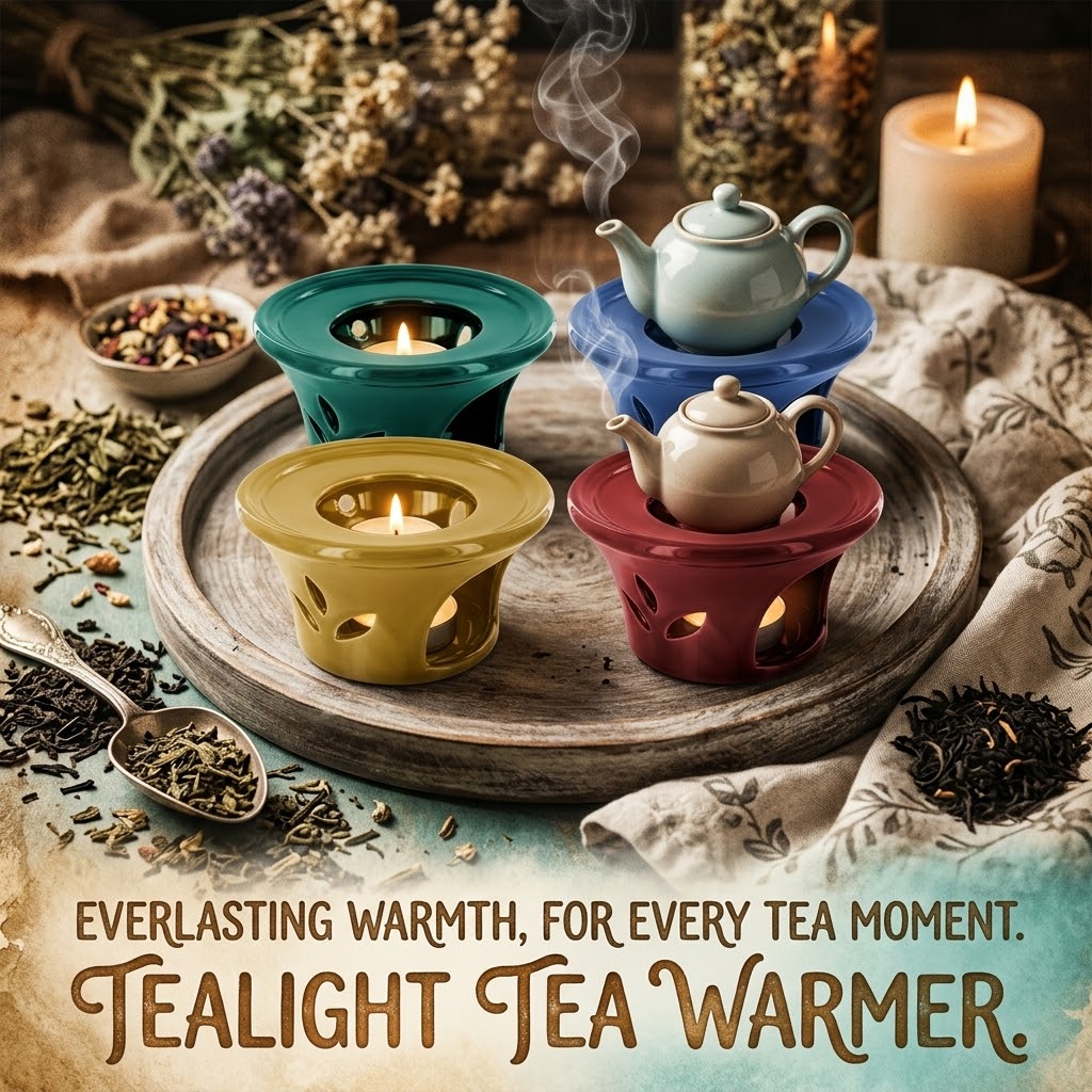 Teapot Warmer, Porcelain, Chocolate Brown