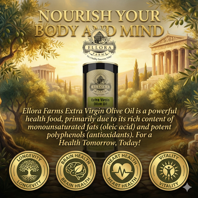 Ellora Farms PDO Single Estate Greek Extra Virgin Greek Olive Oil, 500 ml tin & 250 ml bottle Combo