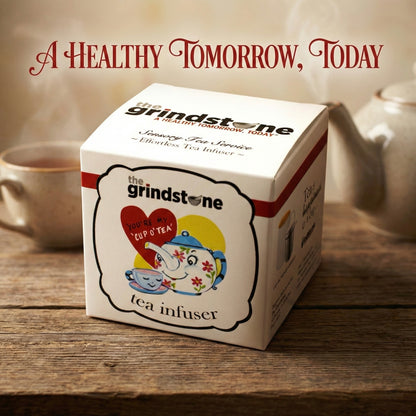 Grindstone, Effortless Tea Infuser, Stainless Steel