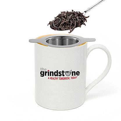 Grindstone, Effortless Tea Infuser, Stainless Steel