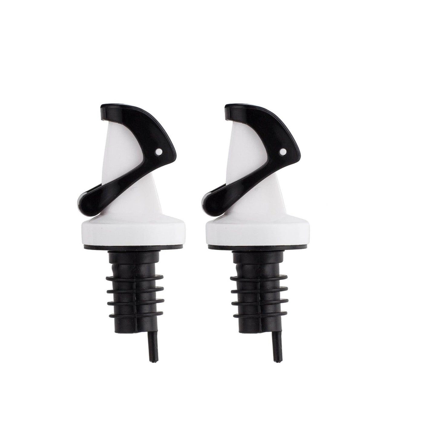 Ellora Farms, Apollo Chef Pourer, Magnetized Gravity Closing, Perfect for Oil, Vinegar or Wines, 2 PK (Black)