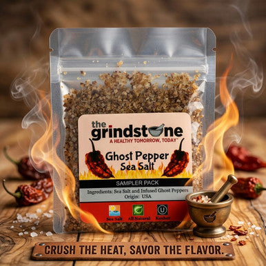 Ghost Pepper Infused Sea Salt, Infused, Sampler Pack