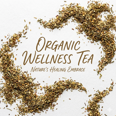 Organic Green Rooibos Tea, Caffeine Free, Wellness Tea Collection, 1.5 oz Jar