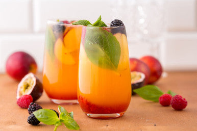 Mango Pineapple Tea, Ceylon Black Tea with bits of Mango and Pineapple, 2 oz. Jar