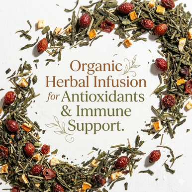 Organic Lemon Lift Tea, Wellness Tea Collection, 2 oz Jar