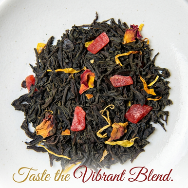 Celebrations Tea, Ceylon Black Loose Tea with Spices, 2 oz. Jar