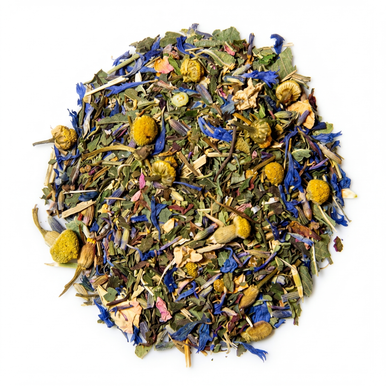 Organic Tranquility Tea, Caffeine Free Herbal Infusion, 1.0 oz. Jar