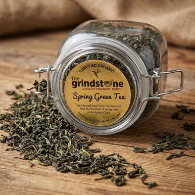 Organic Spring Green Tea, Wellness Tea Collection, 1.5 oz. Jar