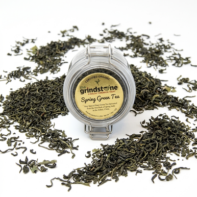 Organic Spring Green Tea, Wellness Tea Collection, 1.5 oz. Jar
