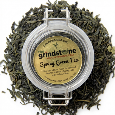 Organic Spring Green Tea, Wellness Tea Collection, 1.5 oz. Jar