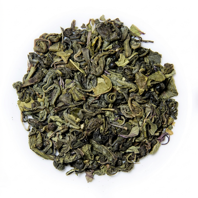 Minty Detox Green Tea, Green leaf Tea 2 oz. Jar