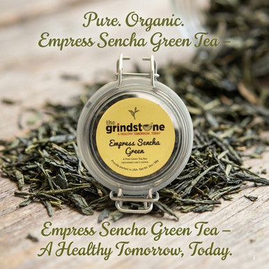 Empress Sencha Green Tea, Wellness Tea, 2 oz. Jar