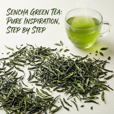 Empress Sencha Green Tea, Wellness Tea, 2 oz. Jar
