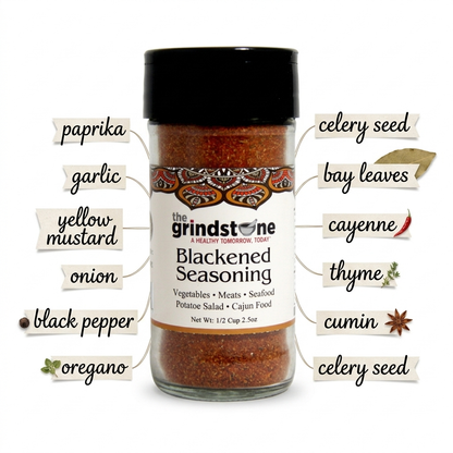 Combo Pack, Salt-Free Chophouse Burger and Blackened Seasoning, Perfect for Burgers, Pasta, Pizza, Cajun Dishes, Sugar, Glass Bottle, Pack of 2