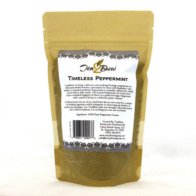 Timeless Peppermint Tea, Loose Leaf Peppermint Leaves, Soothing &  Calming Tea, Resealable Pouch, 1.7 oz.