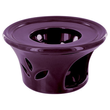 Teapot Warmer, Porcelain, Plum