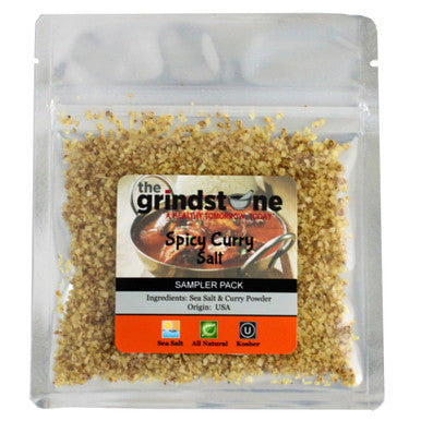 Spicy Curry Salt, Infused, Sampler Pack