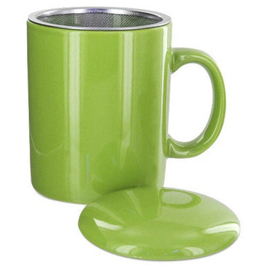 Infuser Tea Mug With Lid, 11 oz