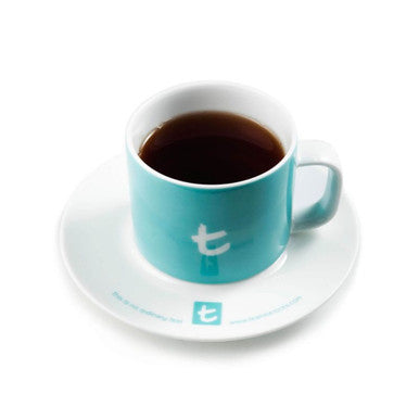 t-Mug & Saucer, Porcelain, 250 ml Sky Blue